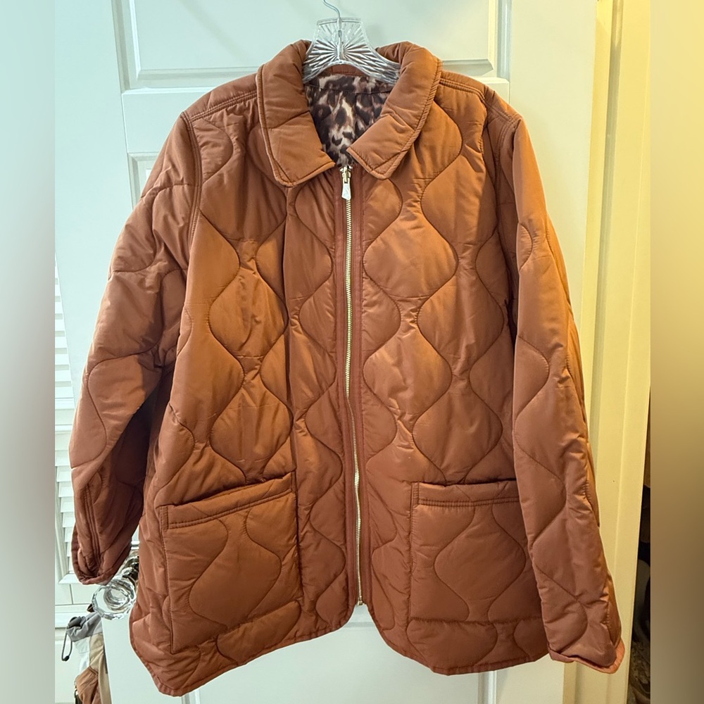 Isaac Mizrahi reversible jacket